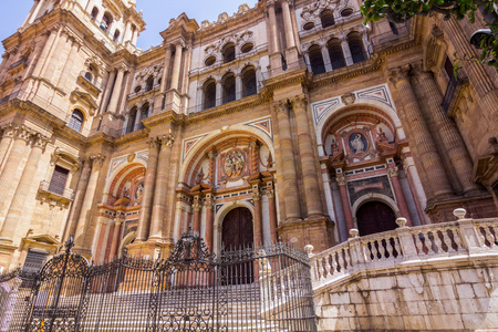 大教堂的道成肉身在西班牙马拉加