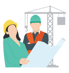 施工流程图片-施工流程素材-施工流程插画-摄图新视界