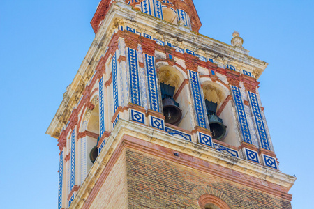 教会的埃尔卡门在新怡诗夏，西班牙的安达卢西亚城市