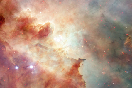 星云是星尘的星际云。美国宇航局提供的这张图片的元素