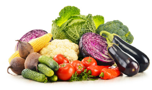 作文与各种新鲜原料有机蔬菜