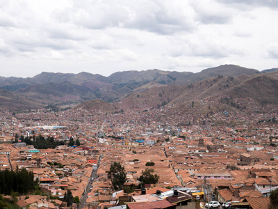 在秘鲁库斯科城市景观