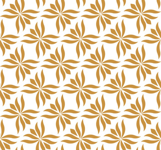 几何花矢量无缝图案.抽象向量纹理.装饰艺术留下背景照片