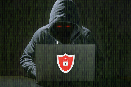 黑客和网络攻击的概念照片
