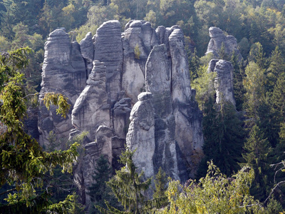 prachovske 岩石