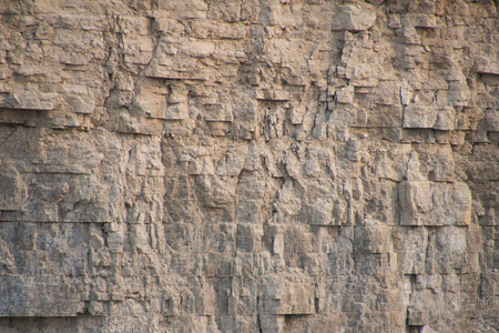 强风化固体特写的石灰岩岩石表面显示风化岩层和地质 walpaper 或背景