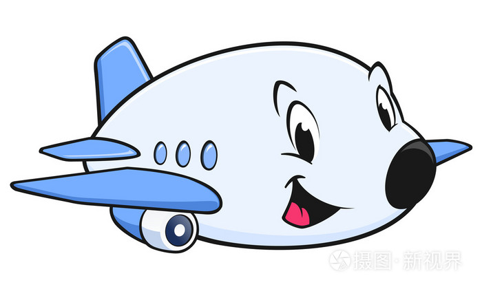 卡通飞机