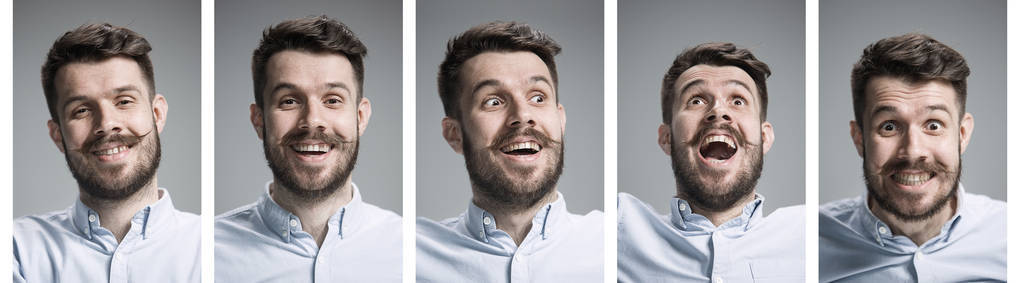 商人不同的情绪图片