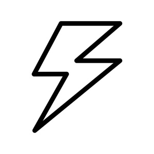 闪电箭头图标图片