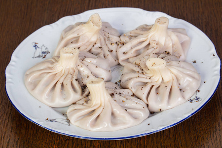 格鲁吉亚传统 Khinkali 饺子