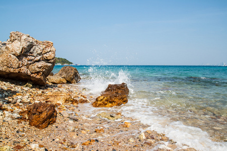 中岛柯兰，泰国芭堤雅海滩