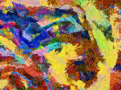 软漆笔触.明亮的粉彩色彩.抽象绘画背景.手绘艺术图案照片