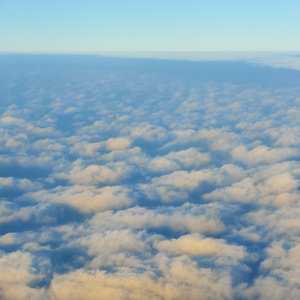 天空 日落和云层