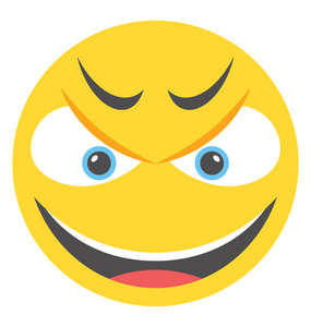 情感表达的 emoji 表情平面设计