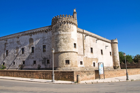 torremaggiore 的公爵城堡。普利亚大区。意大利