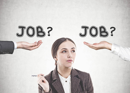 职业选择概念照片