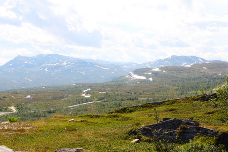 北部的挪威景观图片