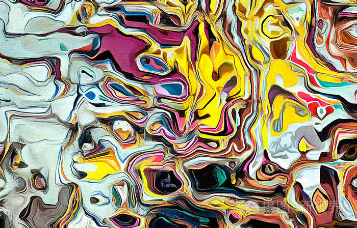 油画抽象背景的时尚印象派风格.设计工作的手工绘制图案.