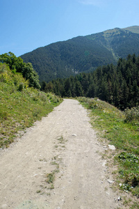 西班牙阿兰山谷的 Montgarri 路