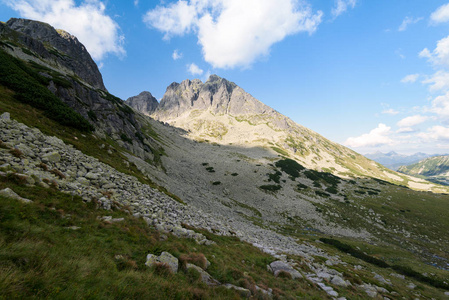 波兰高 Tatra 的山峰