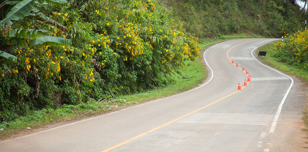 曲线的路