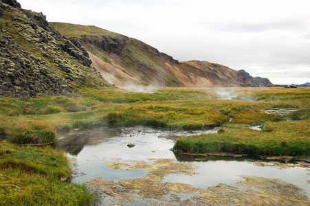 Landmannalaugar 温泉美景