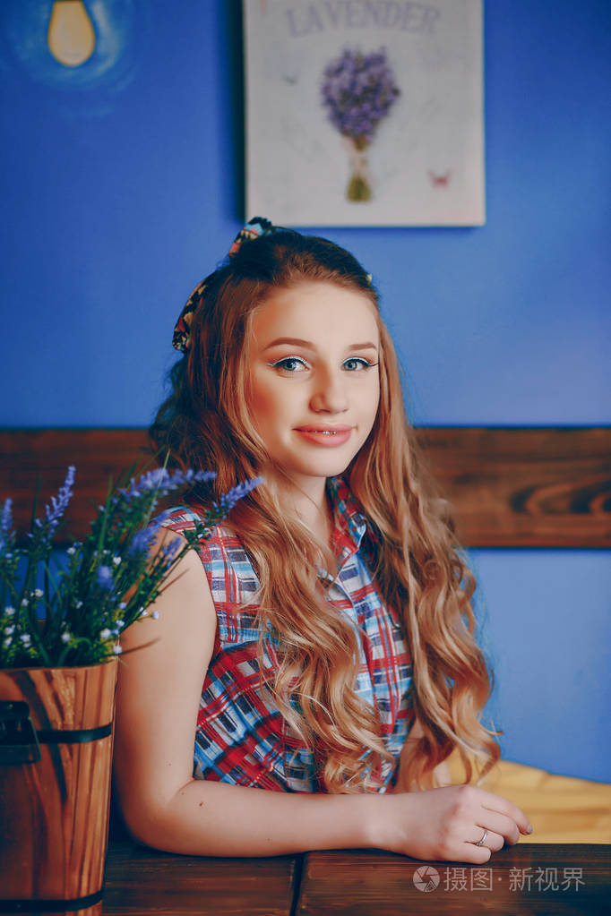 美丽的封面女孩