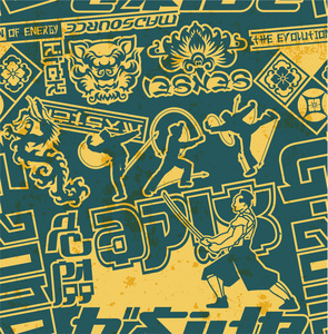 忍者壁纸图片 忍者壁纸素材 忍者壁纸插画 摄图新视界