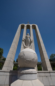 胡格诺派教徒纪念碑在弗朗斯胡克