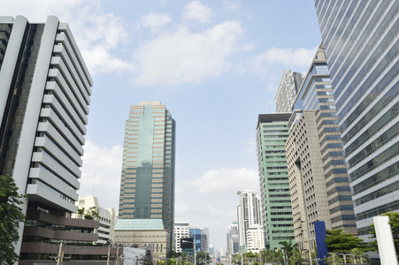 区业务曼谷城市景观