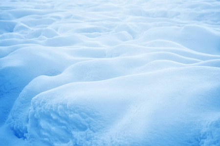 背景。冬季景观。纹理的雪