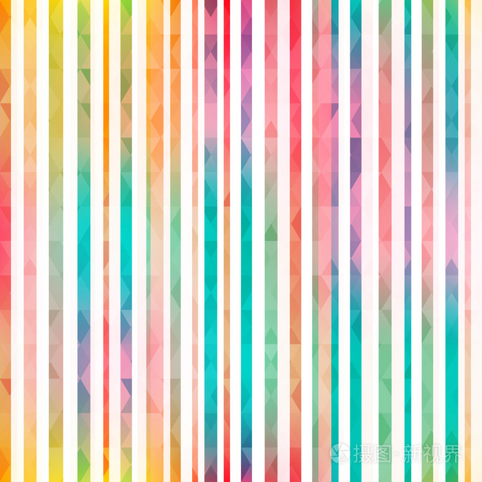 彩虹条纹无缝模式