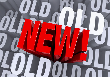 东西好坏对比新的东西出现从旧照片