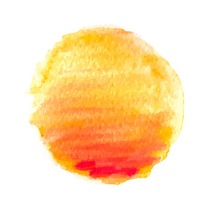 水彩太阳图片
