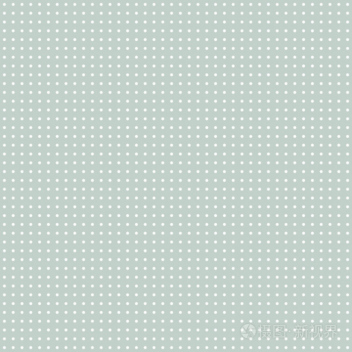 几何现代矢量无缝模式与白色的小圆点