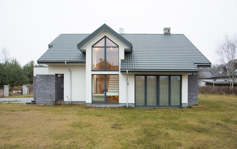 独立别墅独立式住宅的外部观照片