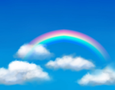cloudscape 与彩虹