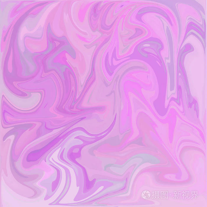 紫色数字丙烯酸色漩涡或类似大理石扭转纹理背景