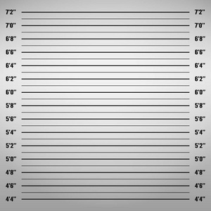 警察阵容面部照片背景向量照片