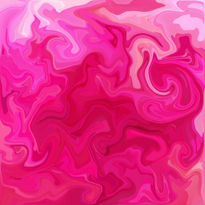 粉红数字丙烯酸颜色漩涡或类似的大理石扭曲纹理背景