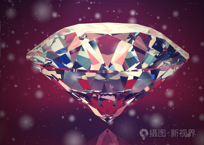 美丽的钻石宝石