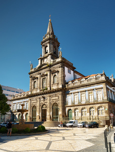 在葡萄牙波尔图举行的三一教堂