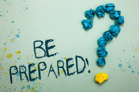 手写文字准备就绪.