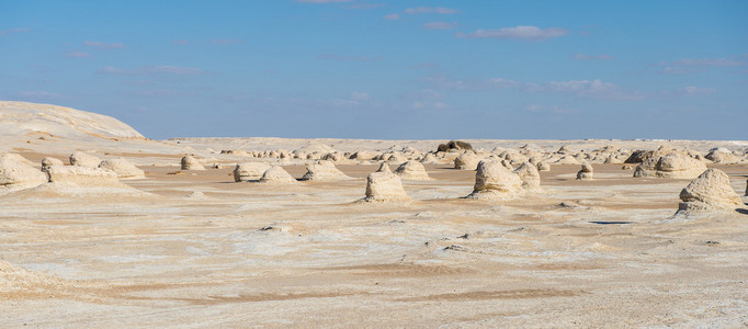西方白色沙漠国家公园的埃及