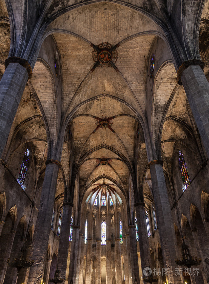哥特式教堂的内部