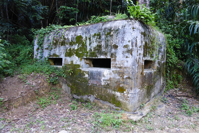 老第二次世界大战军事碉堡