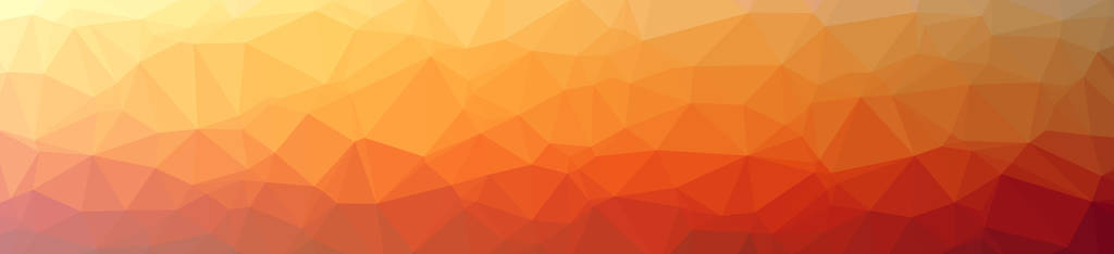 橙色横幅低多边形背景的抽象例证