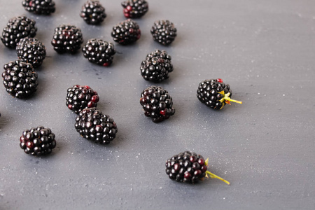 夏季浆果, 天然, 有机黑莓