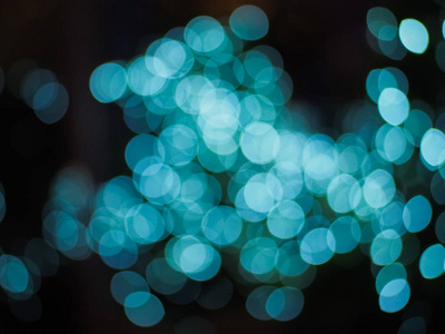 五颜六色的波克抽象的背景, 美丽闪亮的圣诞灯