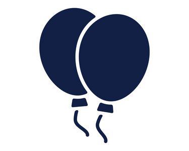 气球字形图标, 专为 web 和应用程序设计